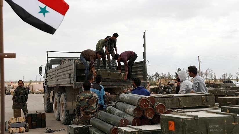 Siria: Al menos 2.850 milicianos ya han abandonado Damasco desde el 20 de abril