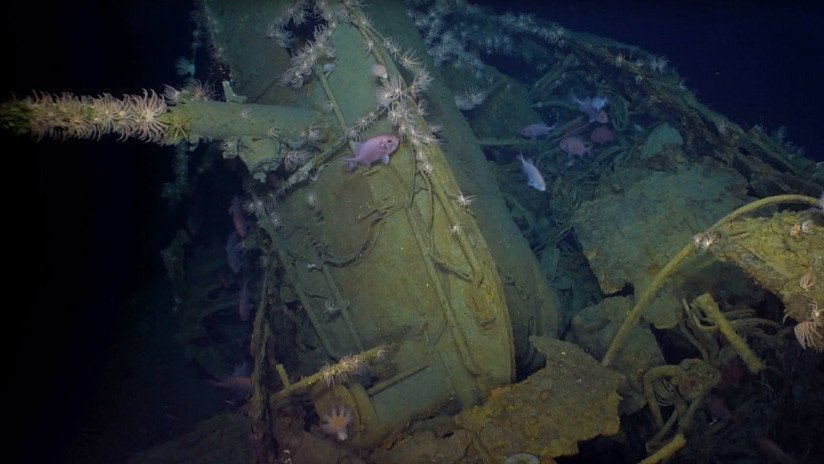 VIDEO: Un dron filma en aguas profundas imágenes de un submarino de la Primera Guerra Mundial