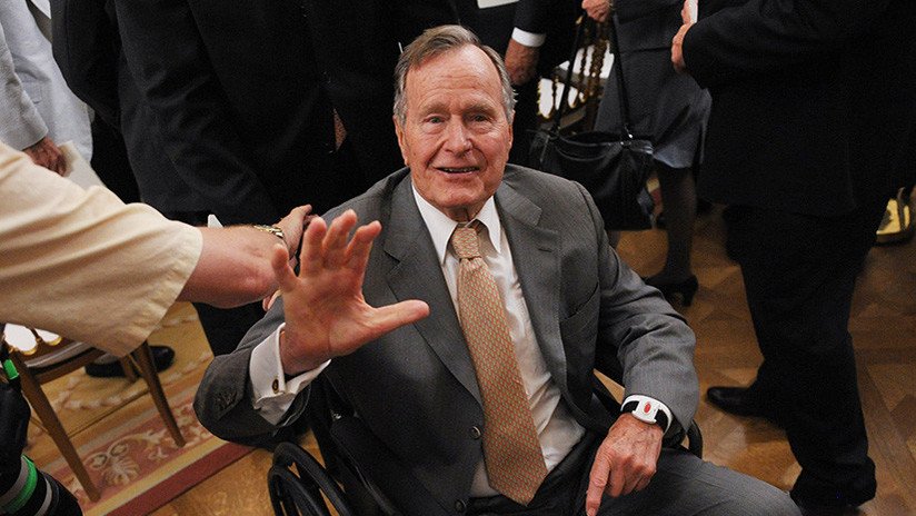 Hospitalizan al expresidente de EE.UU., George H. W. Bush