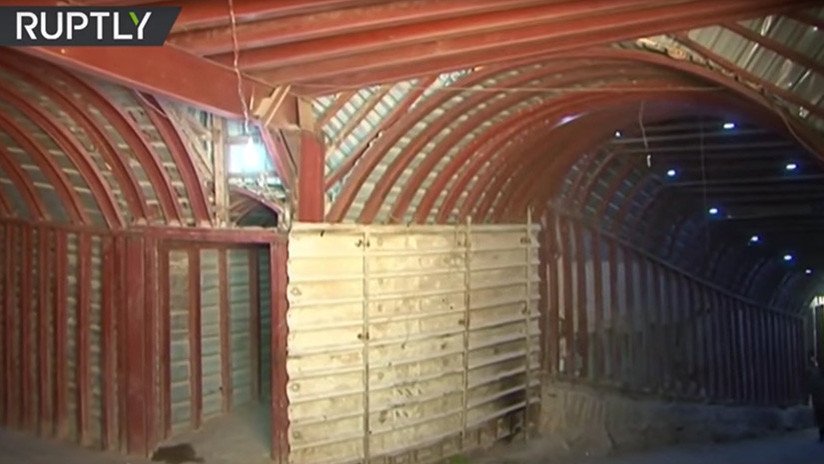 Una ciudad bajo la ciudad: Descubren en Duma enorme red de túneles usada por terroristas (VIDEO)