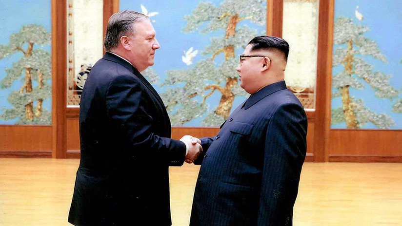 La Casa Blanca publica fotos de la reunión de Pompeo y Kim Jong-un