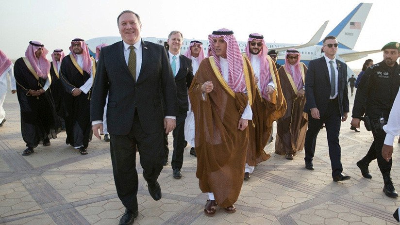 Pompeo aterriza en Arabia Saudita e inmediatamente pide nuevas sanciones contra Irán