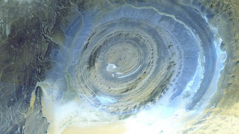 'El ojo del Sáhara': Conoce el 'punto de referencia' para los cosmonautas en la Tierra (FOTOS)