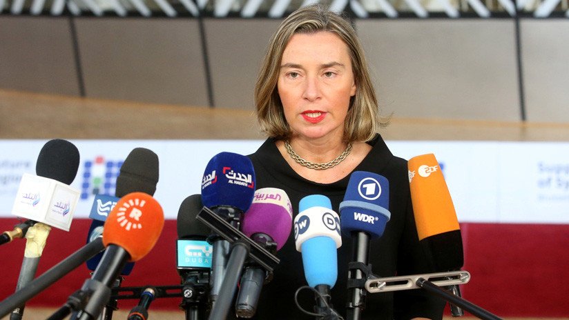 Mogherini no ha "visto" argumentos de Netanyahu de que Irán no cumpla con el pacto nuclear