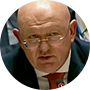 El representante permanente de Rusia ante la ONU, Vasili Nebenzia