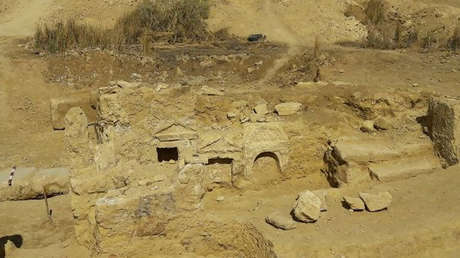 FOTOS: Hallan un antiguo templo grecorromano en pleno desierto de Egipto