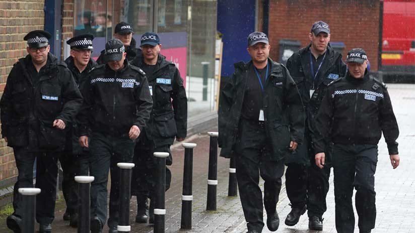 FOTO: Acordonan el centro de la ciudad de Salisbury por un paquete sospechoso