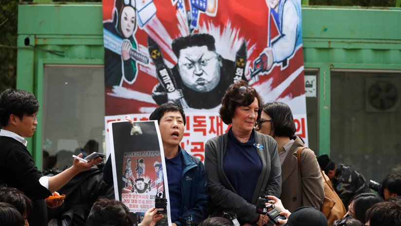 FOTOS: Seúl frustra una campaña de propaganda de desertores contra Pionyang