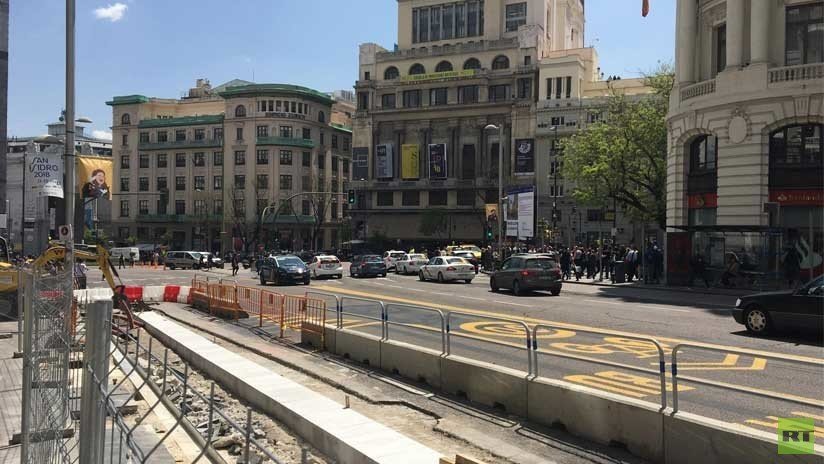 Una fuga de gas en el centro de Madrid interrumpe una conferencia sobre 'fake news'
