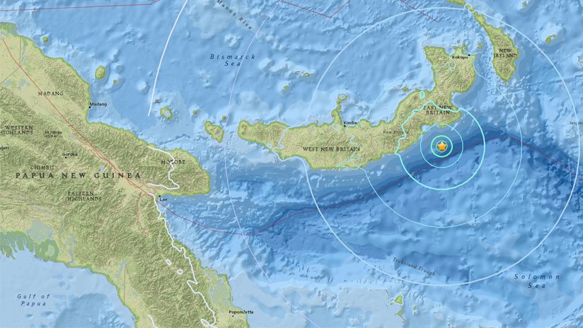  Un fuerte sismo de magnitud 6,0 sacude Papúa Nueva Guinea