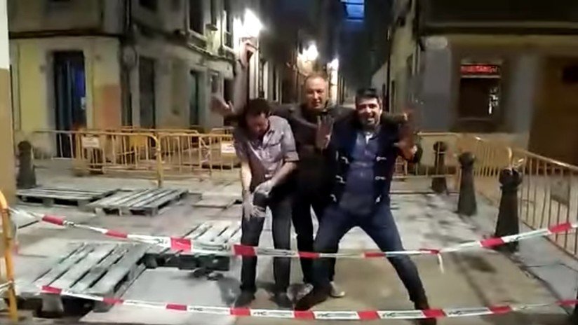 VIDEO: La noche de fiesta de unos españoles se hace viral pero pudo terminar en tragedia