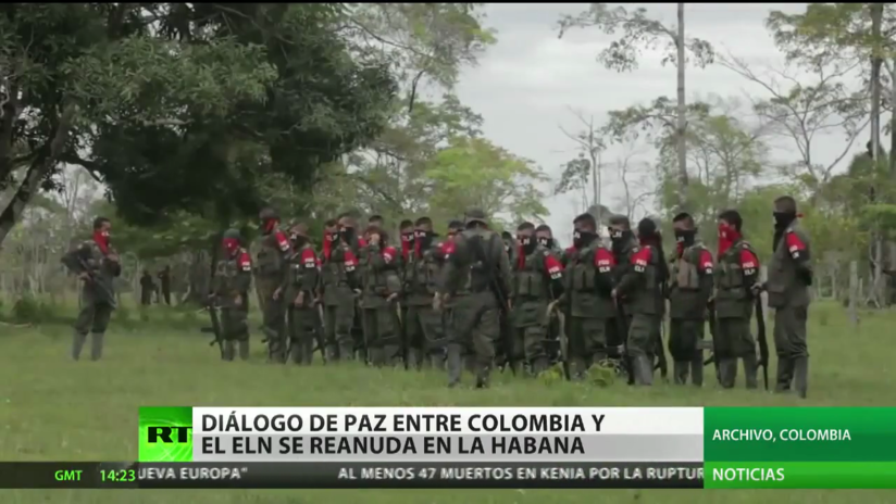 Los Diálogos De Paz Entre Colombia Y El Eln Se Reanudan En La Habana Rt