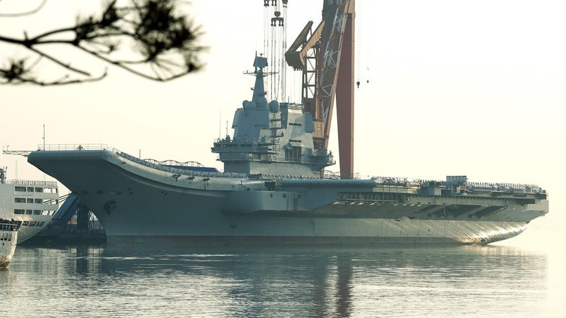 VIDEO: China inicia las pruebas marítimas de su primer portaviones de fabricación nacional