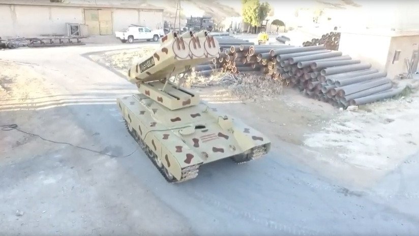 VIDEO, FOTOS: Así es el 'monstruo lanzamisiles' del Ejército sirio
