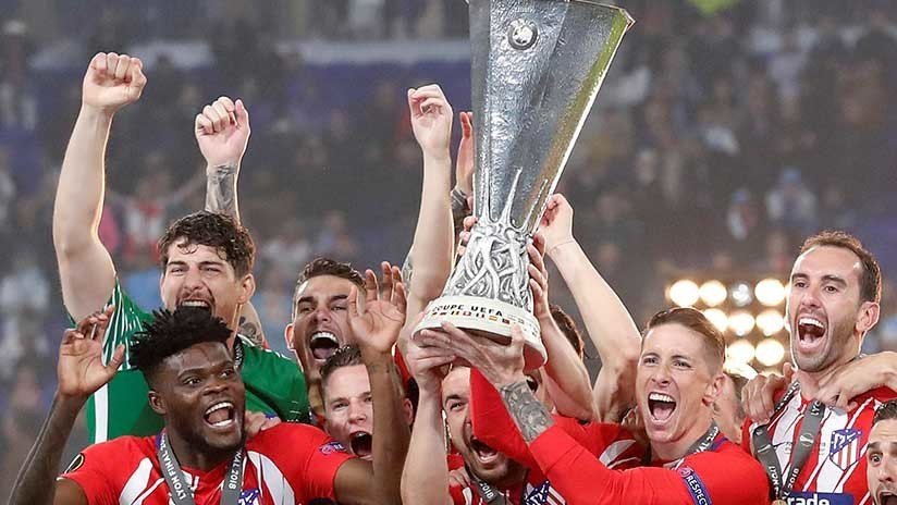 El Atlético de Madrid gana la Europa League de la UEFA