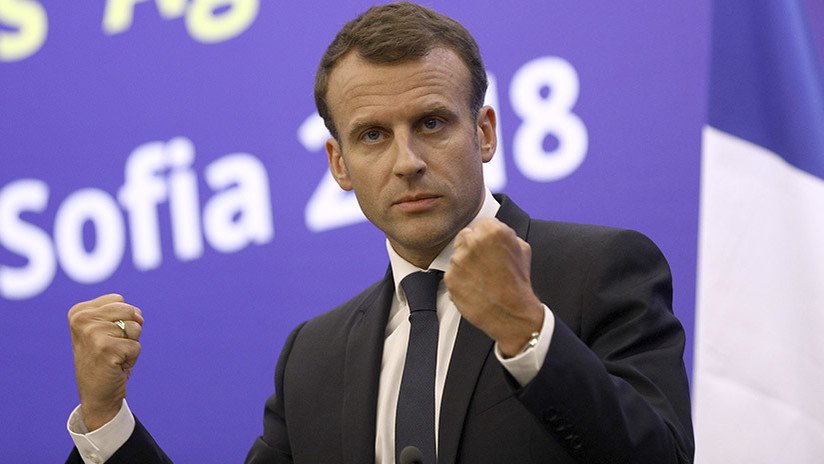 Macron: Francia no iniciará una guerra de sanciones con EE.UU. por Irán