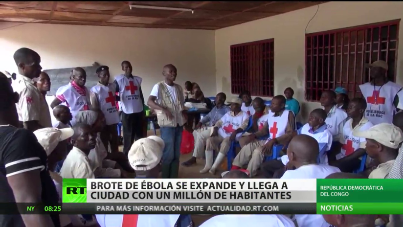 El brote de ébola se expande y llega a una ciudad de cerca de un millón de habitantes
