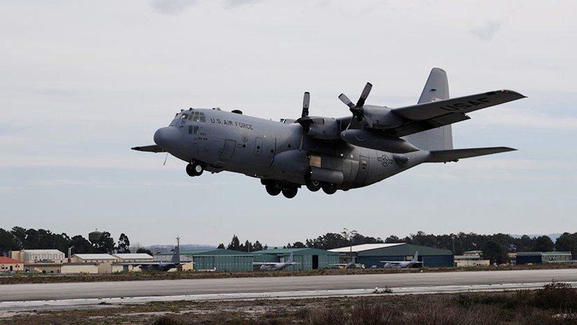 VIDEO: El estremecedor vuelo rasante de un C-130 a un metro de un soldado en Yemen