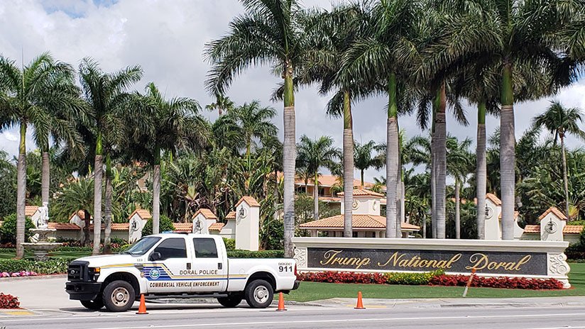 Publican imágenes del tiroteo en el club de golf de Trump en Florida (VIDEO)