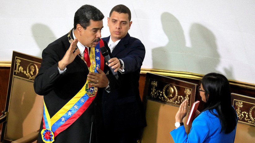 Nicolas Maduro jura como presidente ante la Asamblea Nacional Constituyente