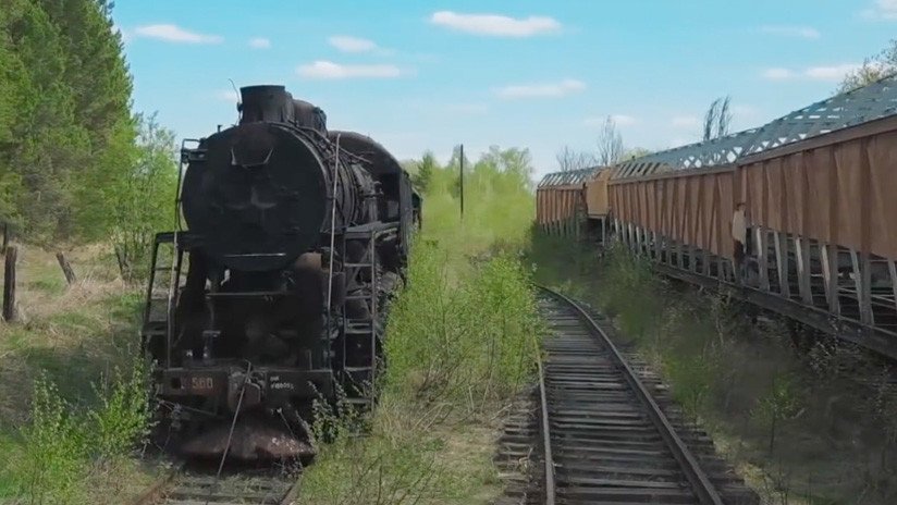 VIDEO: Un cementerio de trenes revela secretos e invita a viajar a la era soviética