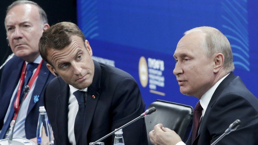 "Tengo que desilusionarle": Putin reta a Macron a aumentar las inversiones en Rusia (VIDEO)
