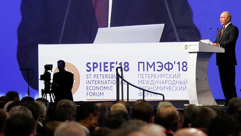 Putin llama a construir una "paz comercial plena, en vez de una tregua comercial"