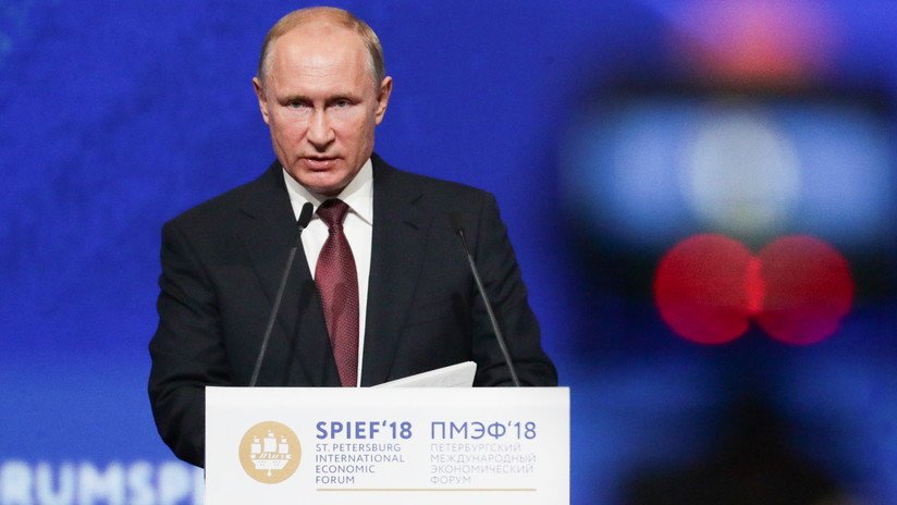 "Fue justo lo que advertí": Putin critica la salida de EE.UU. del acuerdo nuclear iraní