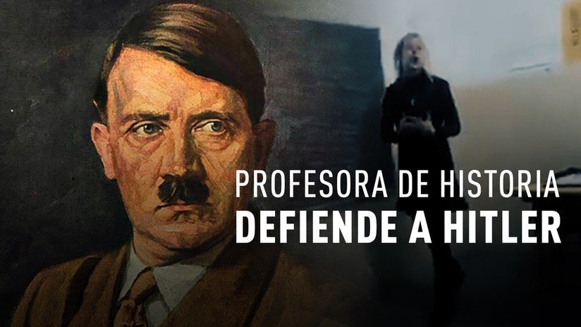 "También hizo cosas buenas": Despiden a una profesora argentina que defendió a Hitler en clase