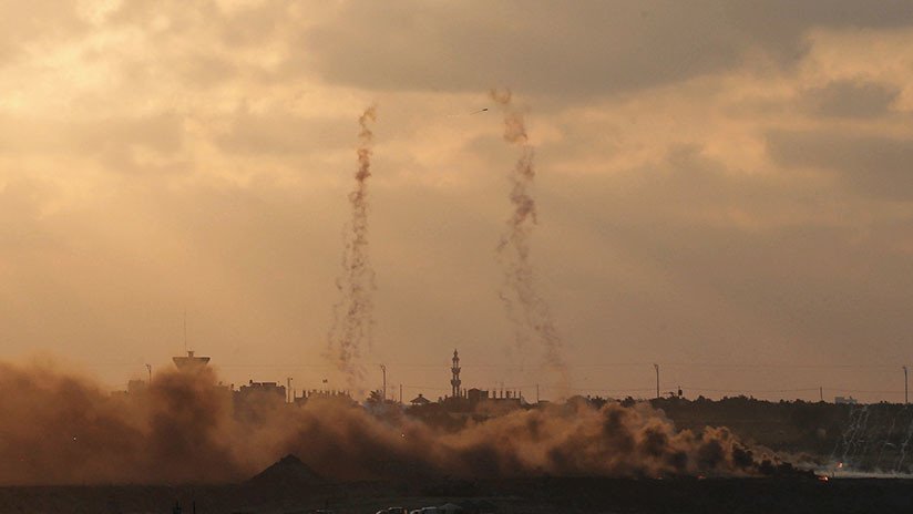 Un "aluvión de proyectiles" desde Gaza activa las sirenas al sur de Israel