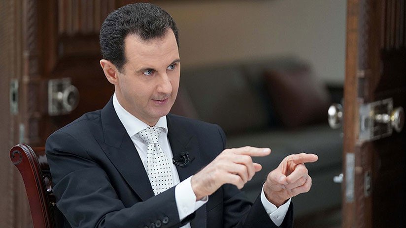 "Eres lo que dices": Assad revela en una entrevista con RT qué sintió cuando Trump lo llamó "animal"