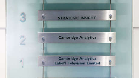 El Departamento de Justicia y el FBI de EE.UU. lanzan una investigación contra Cambridge Analytica