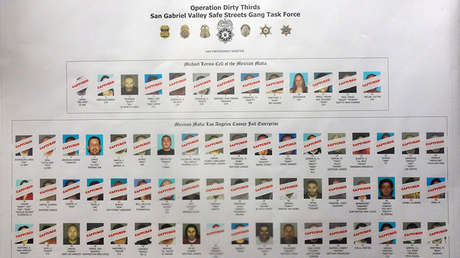EE.UU. detiene en un operativo a 67 integrantes de La Mafia Mexicana 