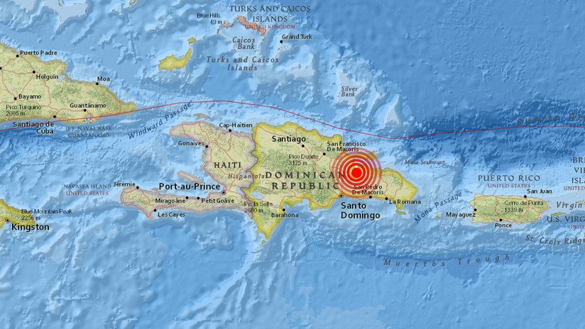 Un sismo de magnitud 4,7 sacude República Dominicana