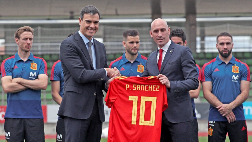 Pedro Sánchez visita a la selección española antes del Mundial de Rusia 2018 (VIDEO)