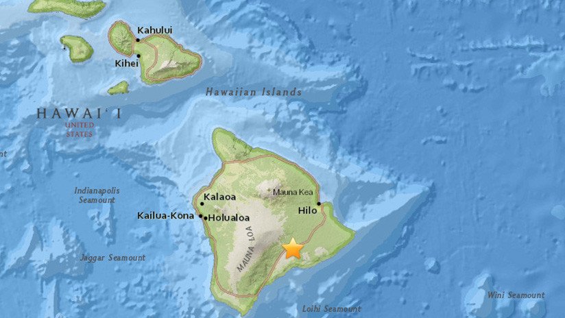 Un sismo de 5,6 se registra cerca del volcán en erupción en Hawái