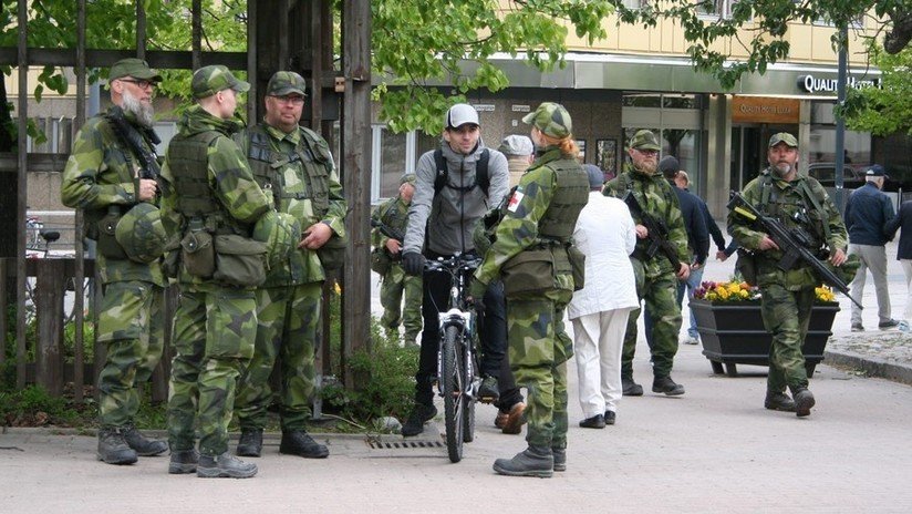 FOTOS: Suecia moviliza a todos sus reservistas por primera vez desde 1975 