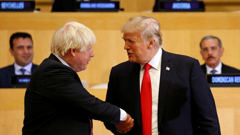 "Locura y todo tipo de crisis y caos": Filtran cómo Boris Johnson ve a Trump encabezando el 'Brexit'