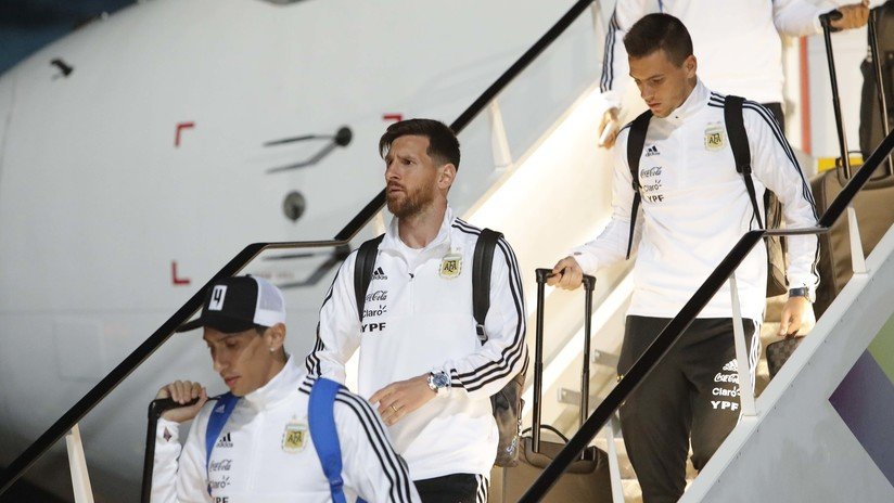La selección de Argentina llega a Rusia en busca de la Copa del Mundo