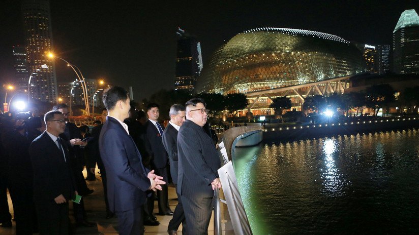 Kim Jong-un, impresionado por el nivel de desarrollo de Singapur, se muestra dispuesto a "aprender"