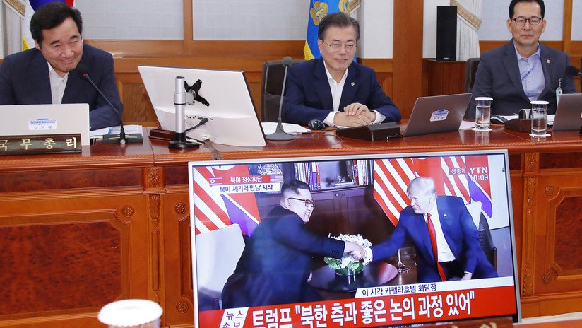 "Desnuclearización completa": El deseo del presidente surcoreano tras la cumbre entre Kim y Trump 