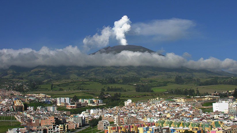 Se registra un sismo en Colombia con epicentro en el volcán Galeras