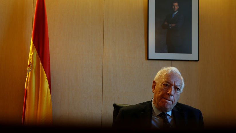 El exministro de Exteriores español García-Margallo presenta su candidatura a presidir el PP