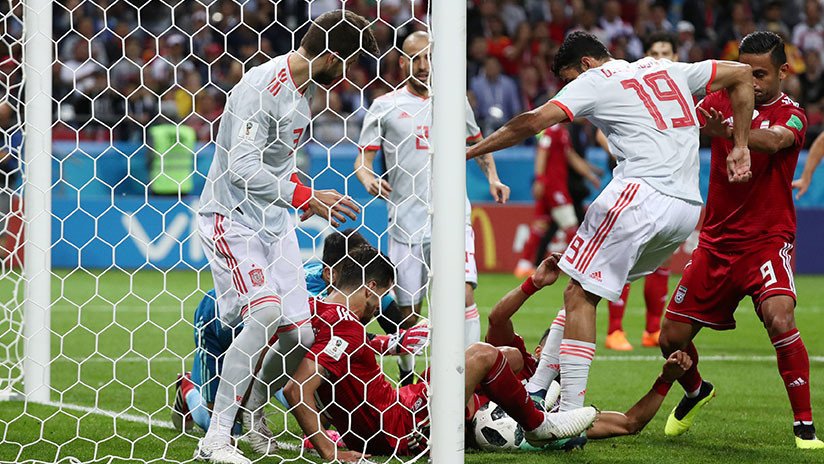 A duras penas: España vence a Irán 1-0 y mantiene sus opciones en el Mundial de Rusia