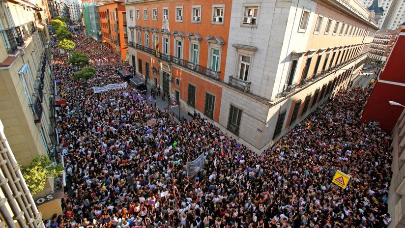 'No es abuso, es violación': Protestas en toda España contra la libertad provisional de 'La Manada'