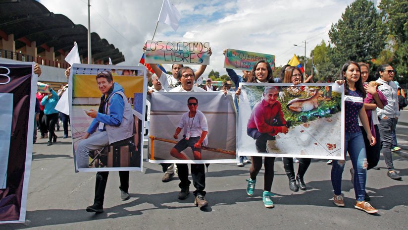 Ecuador envía delegación a Colombia para identificar cuerpos de periodistas asesinados en frontera