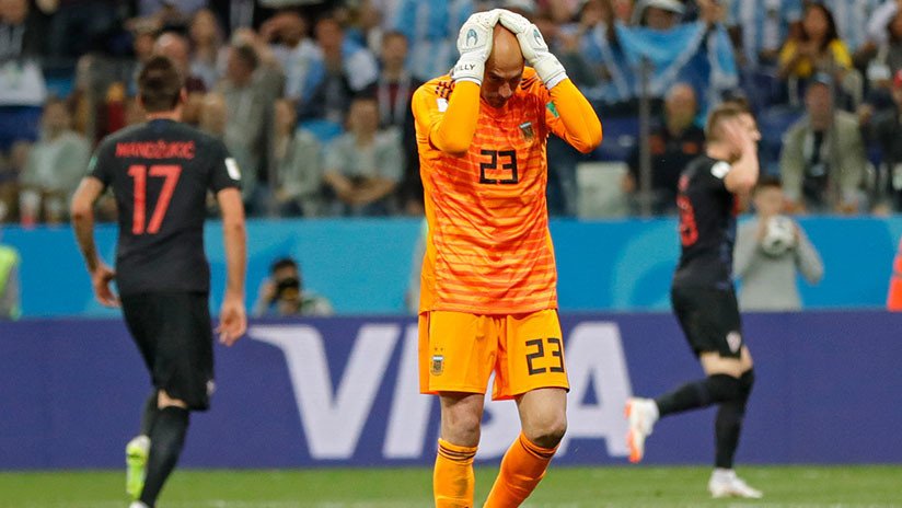 Willy Caballero sobre la derrota argentina: "Pedir disculpas ganando y no hablando"