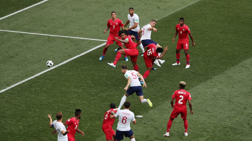 Inglaterra anota el primer gol a Panamá y le complica la vida en el Mundial de Rusia