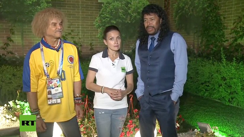 Higuita y 'El Pibe' charlan con RT tras el triunfo colombiano: "No deben cambiar su identidad"