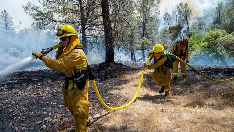FOTOS: Los incendios en el norte de California obligan a huir de sus hogares a 3.000 personas